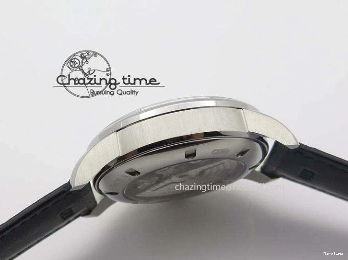 MIROTIME 0814 Ingeniuer St.Laurens SS White Dial MK 1:1 Best Edition On Black Leather Strap A Youthful 7363